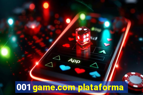 001 game.com plataforma